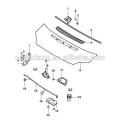 Натуральная транзитных V348 Крышка двигателя шарнир 6C11 16801AC